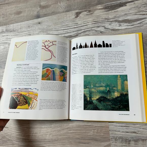 Children and Painting by Cathy Weisman Topal Hardcover Teaching Art Book - Picture 5 of 8